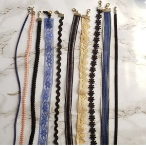 Choker necklaces